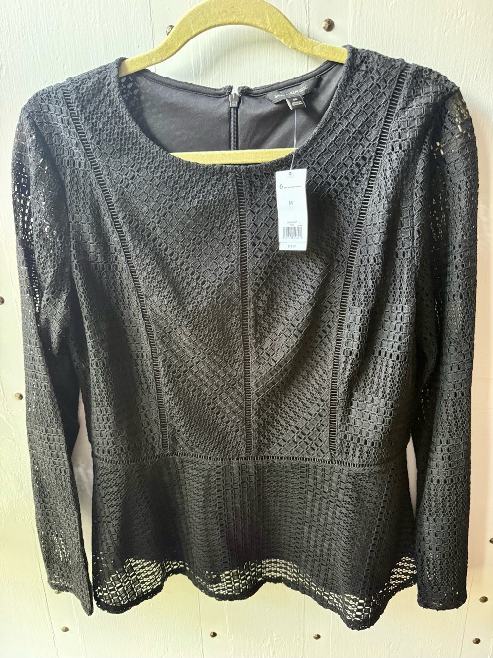 Women’s banana republic crochet top NWT